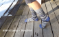 Preview: Alpaca Socks - Lodge - blue